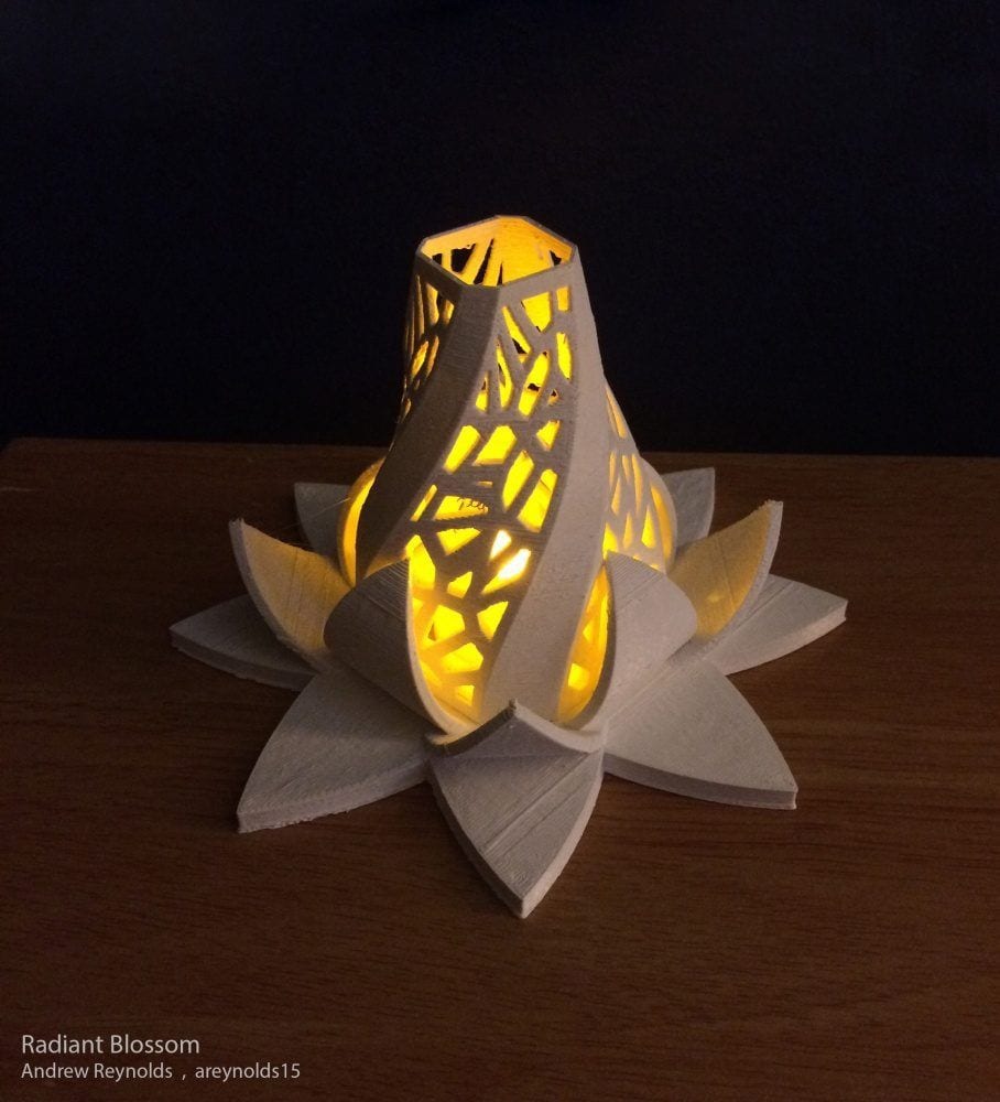 Ideas para crear lámparas impresas en 3D