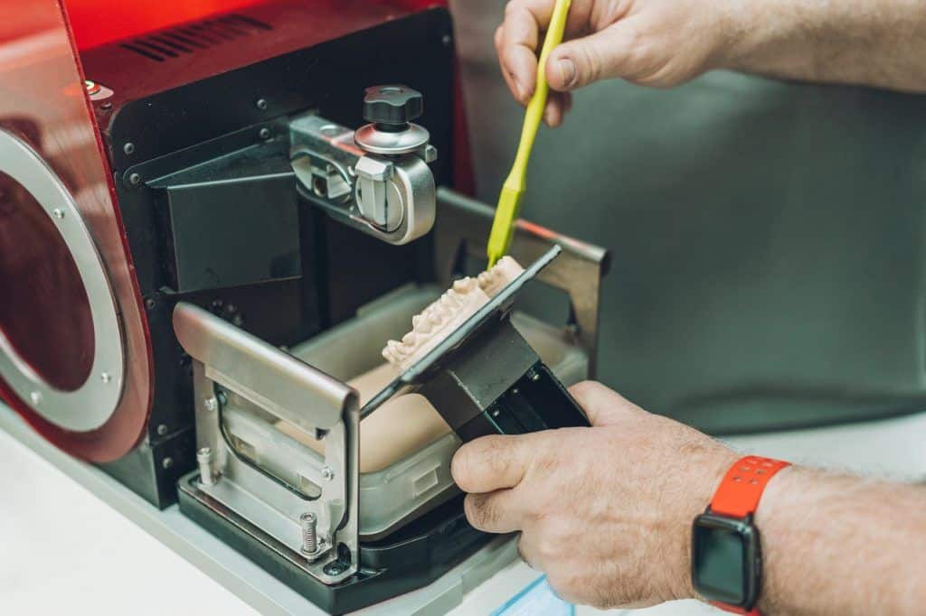 impresora 3d de resina para dentistas