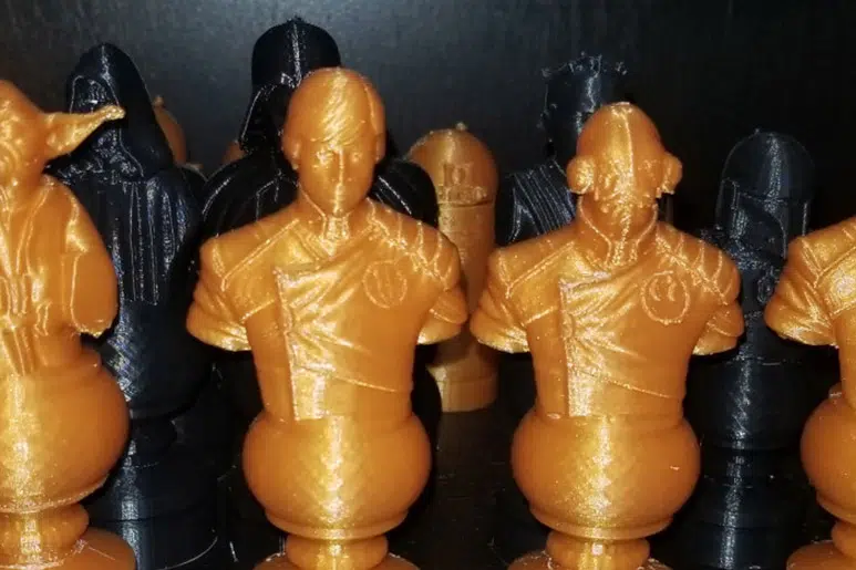Guerra de las Galaxias. Fuente: MyMiniFactory