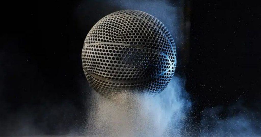 nuevo balon 3d impreso en 3d para la NBA