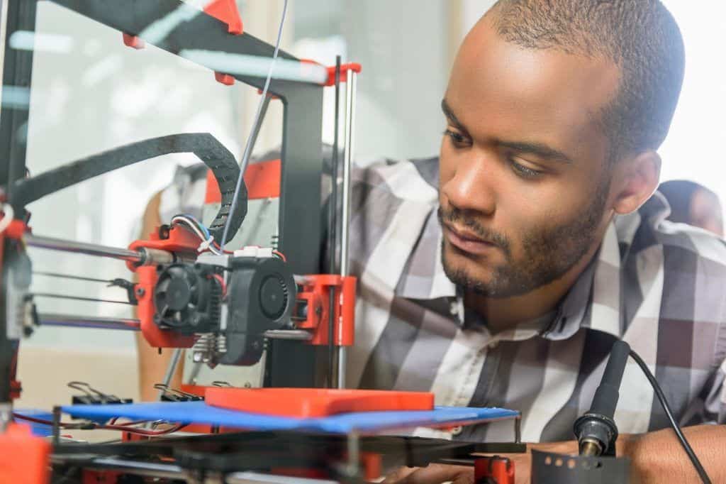 técnico en impresión 3D