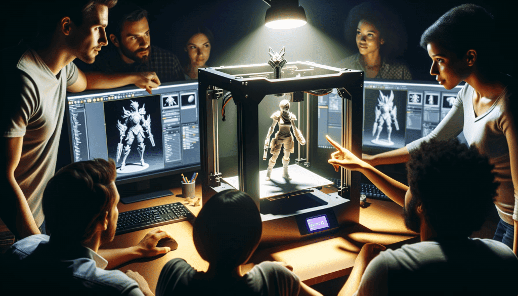 Las aplicaciones de la impresión 3D en los videojuegos